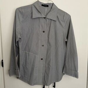 Vitamin Striped Button-Up Shirt